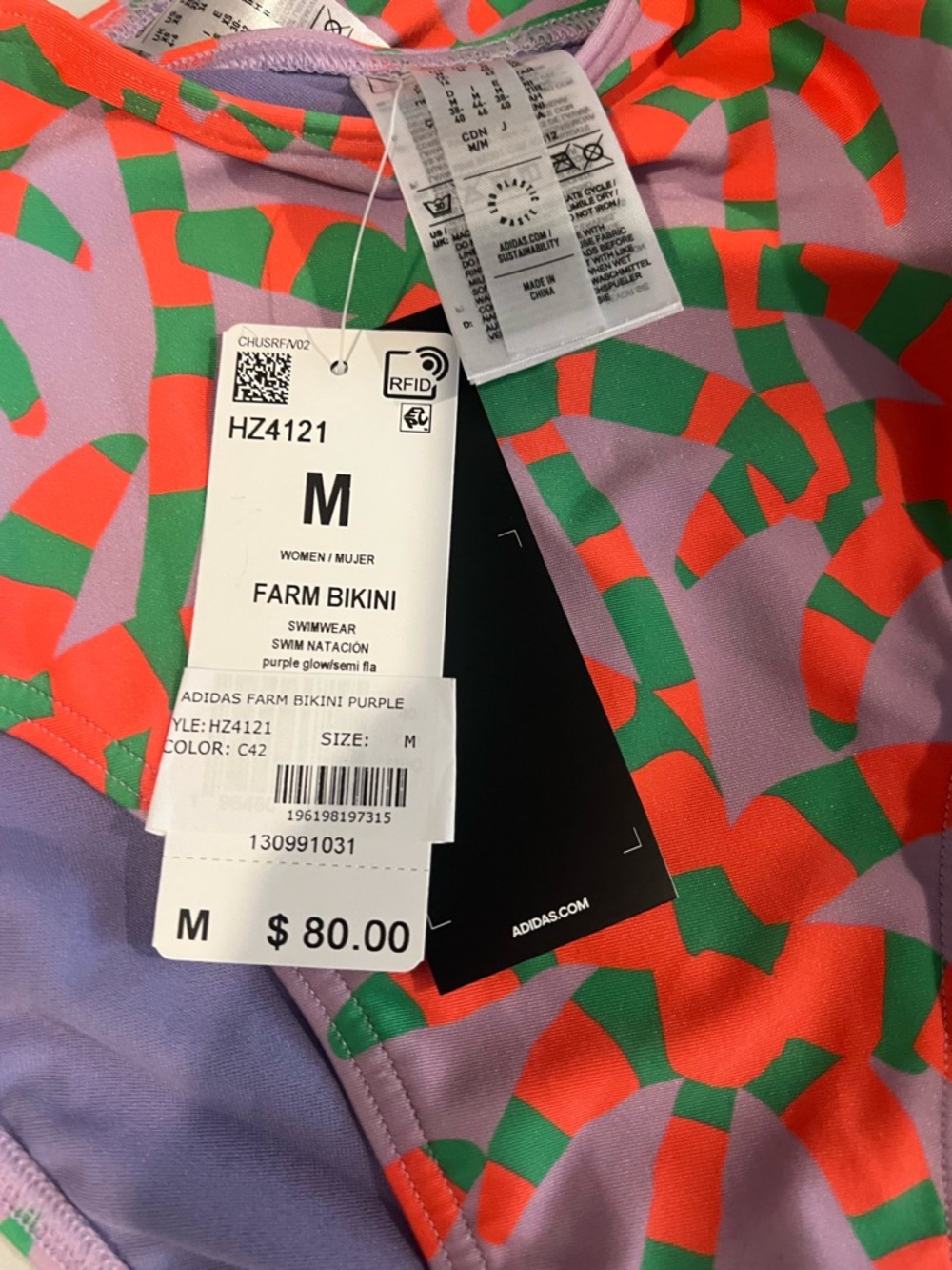 Farm Rio x Adidas Bikini Set, Various Sizes NWT - Picture 3 of 5